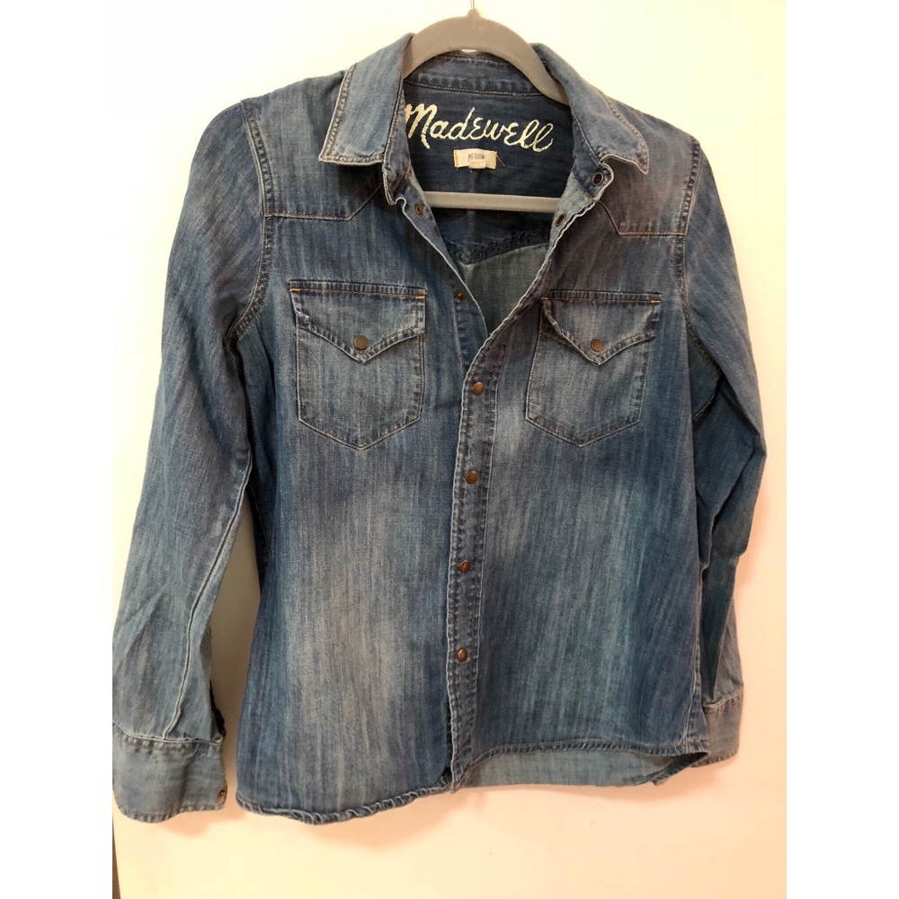 Madewell Western Jean Shirt